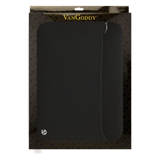 Funda protectora de neopreno negra para laptop 13.3 pulgadas miniatura 4