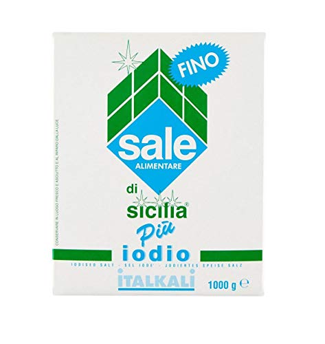 ITALKALI 6 x SALE DI SICILIA FINO IODATO FERTILIZANTE