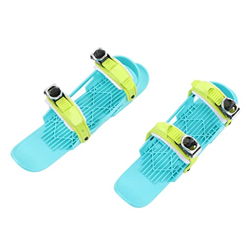 Kurze Skischuhe, Mini-Skischuhe, Metallschnalle, Verstellbarer Riemen, Klein Genug, um an Stiefeln für den Wintersport für Befestigt zu Werden – Bild 5