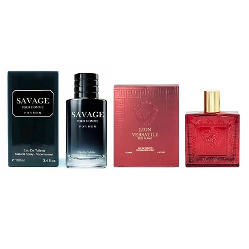 Lomitin Savage Pour Home & Lion Versatile Red Flame Cologne For Men thumb #1