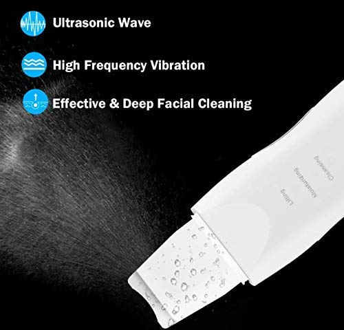 Aravli Ultrasonic Ion Skin Peeling Blackhead Facial Massager Machine Facial Professional Women Cleaner Scrubber - Image 3