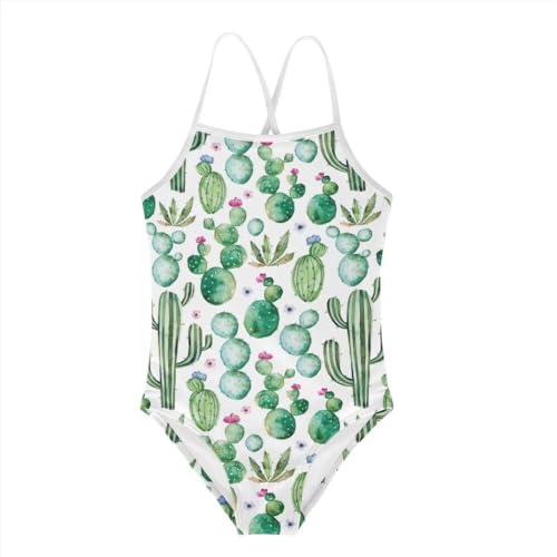 Image of Girl Funny Cute Beach Sport Halter One Piece Swimsuit Bathing Suit for 3-10 Year
