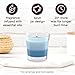 Glade 1-Wick 2in1 Scented Candle Jar, Moonlit Walk & Wandering Stream, Air Freshener Infused with Essential Oils, 4.08 Oz, 2 Count