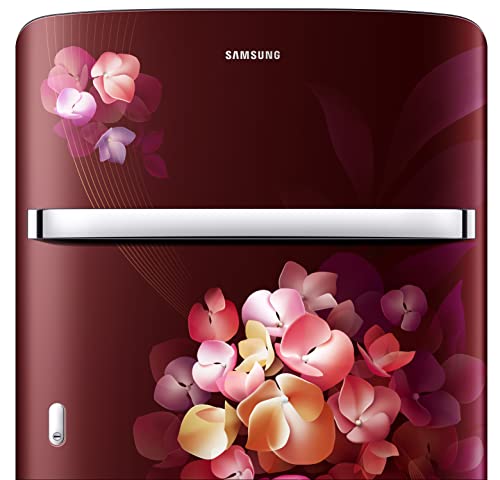 Image of Samsung 225L 4 Star Direct Cool Single Door Digital Inverter Refrigerator Appliance (RR23B2H2XHT /HL, Hydrangea Plum, 2022 Model)