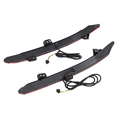 Dreamseek Led Reflector Tail Light For Honda Accord 2018 2019 2020 2021 2022 Rear Bumper Brake Lamp With Dynamic Sequential Turn Signal Red Lens #TOP4