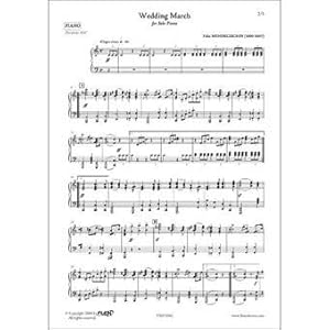 MENDELSSOHN-BAR: Hochzeitsmarsch Blasorchester