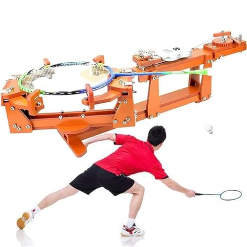 Incordatrice per racchette da tennis da tavolo con morsetti fissi a 6 punti e strumenti, ideale per racchette da tennis, squash e badminton