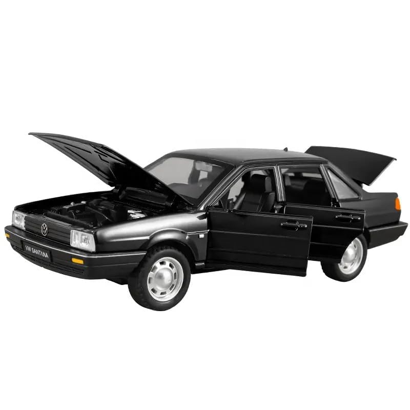 Image of Invite Enterprise Compatible for 1:24 Volkswagon Santana Toy Car Model, Diecast Collectible Pull Back Model Car with Sound and Light, Toy Gift Vehicles for Adults Kids Boys Girls【Multicolor】