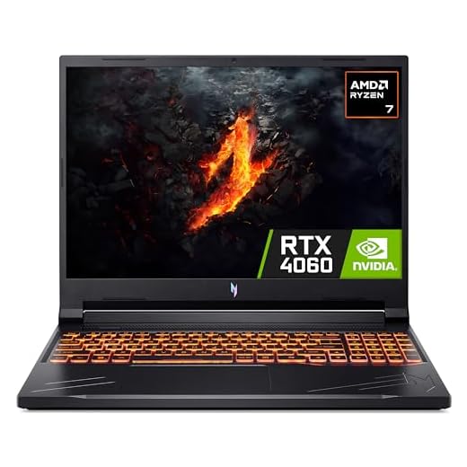 Acer Nitro V 16 ANV16-41 Gaming Laptop - AMD Ryzen 7 8845HS, 16GB, 1TB SSD, NVIDIA GeForce RTX 4060 8G, 16" WUXGA IPS 165Hz, Windows 11, Black