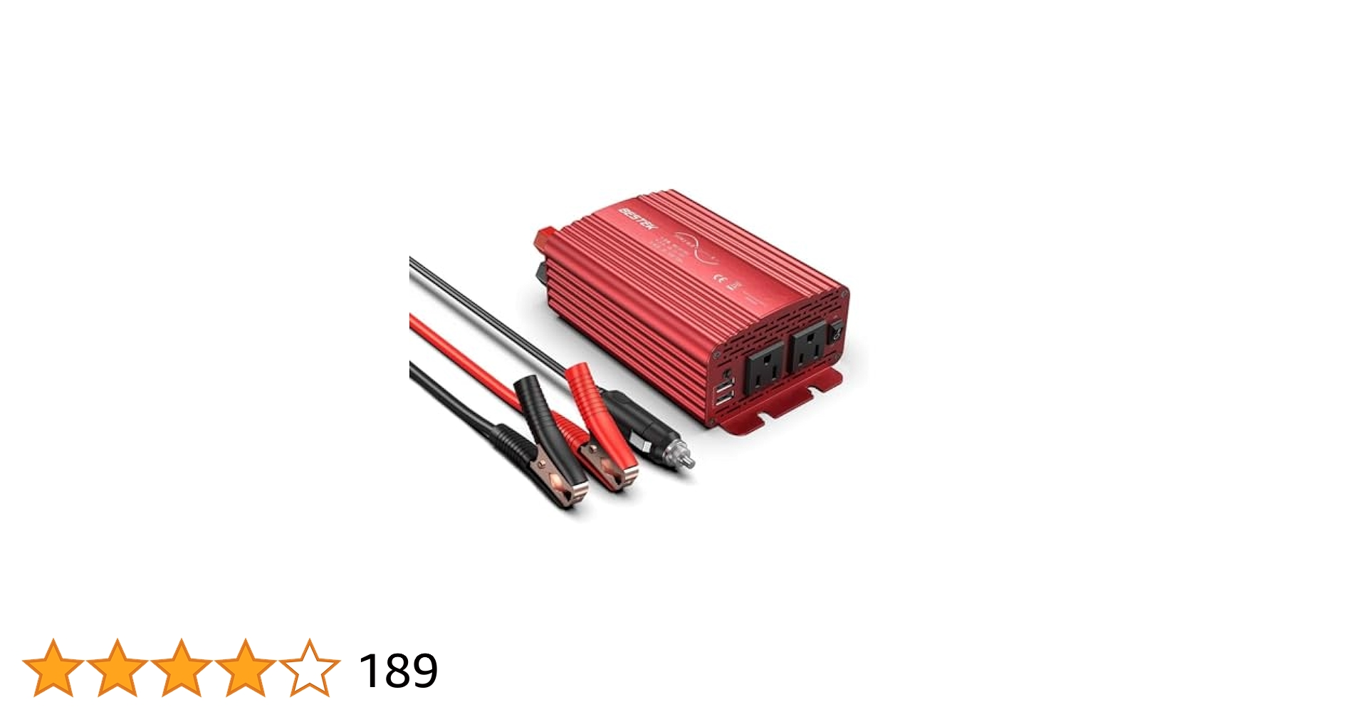 Amazon.co.jp: BESTEK 正弦波 インバーター シガーソケット