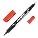 U.S. Art Supply Super Markers CD/DVD 4 Color Twin Tip Permanent Markers - Bullet Tip and Signature Tip