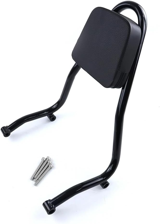 バックレストシシーバー バイク オートバイの助手席背もたれ後部座席バッククッションパッド R 18用 クラシックR18 100年 2