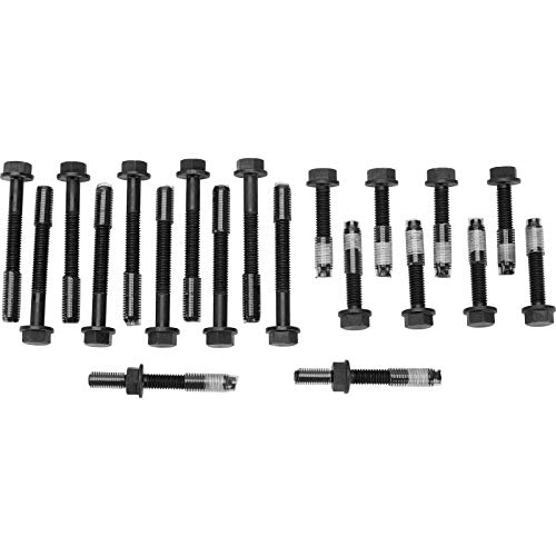ARP 254-4503 6-Point Head Stud Kit - For Small Block Ford Engines, 1/2 Inch Hex Undercut