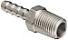 Dixon RN22 Stainless Steel 316 Hose Fitting, Insert, 1/4" NPT Male x 1/4" Hose ID Barbed