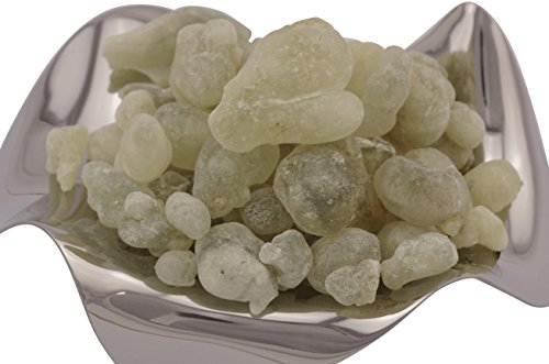K W Incienso Oman Al-Hojari Grado 1 - trozos Grandes - Verde - Boswellia Sacra - Importación Directa de 1.ª Calidad - 20g a 1000g (20 g)