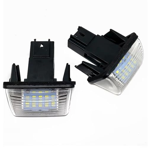 Luz de matrícula LED para sustitución directa en Peugeot 206 y 308