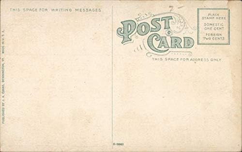 Miniatura 2 de Main Street from Putnam House Bennington, Vermont VT Original Antique Postcard