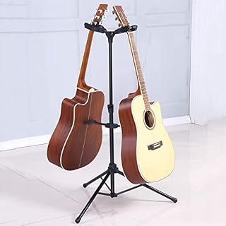 COUYY Dual Guitare Guitare Stand Automatique Verrouillage Pliage Portable Hauteur Réglable Trépied Universal Triplage… - Les Beatles, Paul McCartney, John Lennon, RIngo Starr, George Harrison COUYY Dual Guitare Guitare Stand Automatique Verrouillage Pliage Portable Hauteur Réglable Trépied Universal Triplage… – Image 4