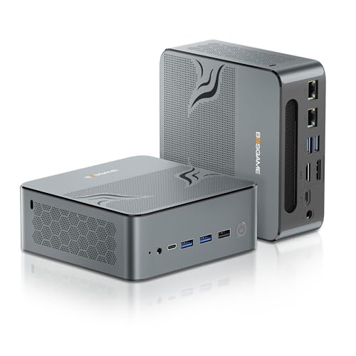BOSGAME M2 Mini-Gaming-PC, AMD Ryzen 9 7940HS (bis zu 5,1 GHz), 32 GB DDR5, 1 TB PCIe4.0 SSD, Mini-Computer, Mini-PC Windows 11 Pro, 4K-Anzeige, HDMI+DP+USB4 x2, 2,5G Dual LAN, WiFi 6, BT5.2