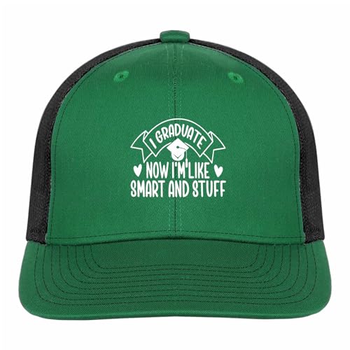 Graduate Now I'm Like Smarts and Stuffss Mesh Ball Hat Womens Adjustable Running Trucker Cap