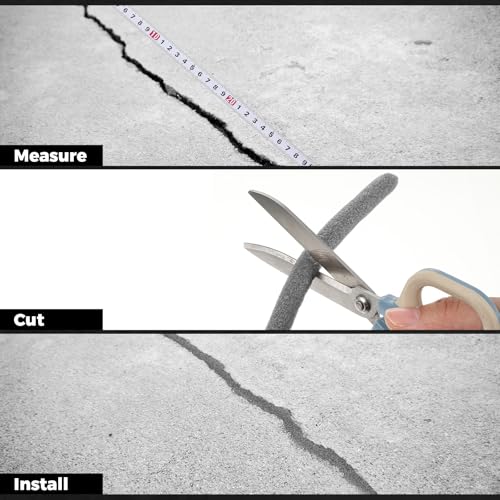 Image of MotiMind Foam Backer Rod for Gaps Joints,1 Inch x 100 Ft,Gray, 1 Roll