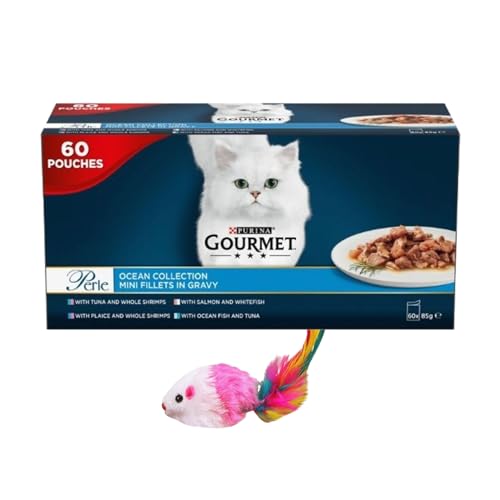 Gourmet Perle Ocean Collection Mini Fillets in Gravy 60 x 85g (5100g)