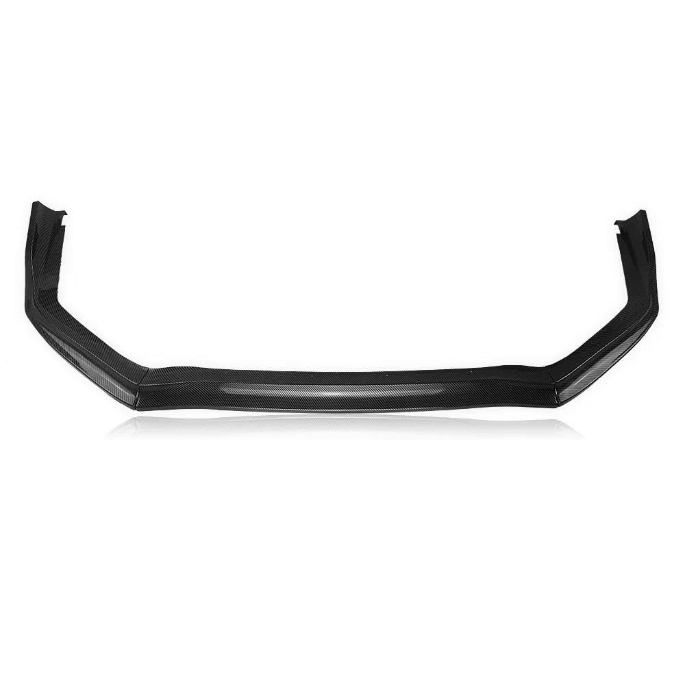 Front Bumper Spoiler Lip Guard Splitter For Subaru For Impreza For WRX For STI 2015-2020 Front Bumper Splitter Lip (Color : Carbon Look)