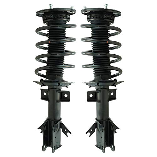 Image of TRQ Front Strut and Spring Assembly Set Loaded Pre-Assembled | For 13-16 Ford Fusion 17-19 Fusion SE 17-19 SE Hybrid S Titanium Titanium Hybrid