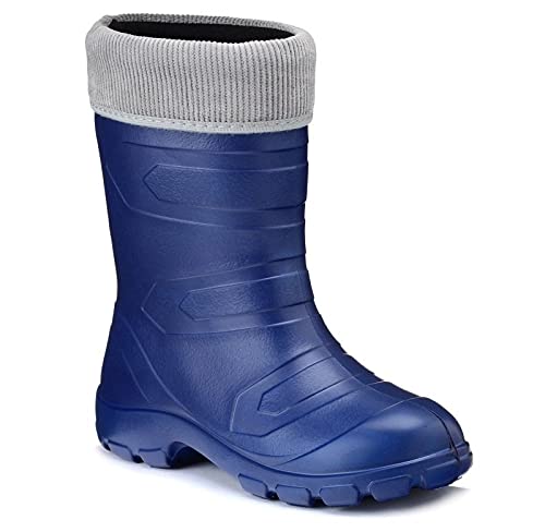 LEMIGO Botas ligeras de goma EVA con forro Aspen., azul oscuro, 37 EU Cover
