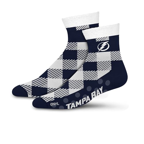 For Bare Feet NHL TAMPA BAY LIGHTNING Cozy Buff Plush Cabin Sock Team Color OSFM