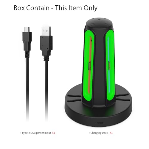 Image of New World Charging Dock for Nin-tendo Switch 2(2025) for Joy-Con Controller , Charging stand for Switch 2 Joy-Con also support Game cartridges storage