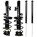Complete Struts Shock Absorbers Fits for 04-09 for Mazda 3, 06-10 for Mazda 5 cciyu 172264 172263 5607 Quick Struts Assembly Front and Rear Pair Struts