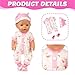 14-18 Inch Baby Doll Clothes 5 Sets Accessories Dress with Hats Socks for New Born 43cm Toy Baby Doll 14-16 Inch/15 Inch/18 Inch/Girl&Boy