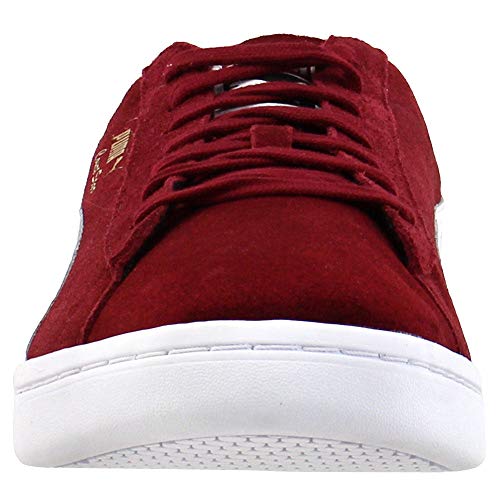 PUMA PUMA Men's Court Star Sneaker, Pomegranate White, 8.5 M US