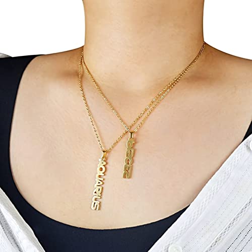 Zodiac Necklace for Women 18K Gold Plated 12 Constellation Pendant Silver Stainless Steel Jewelry Letter Astrology Sign Charms Personalized Gift for Mother and Daughter4