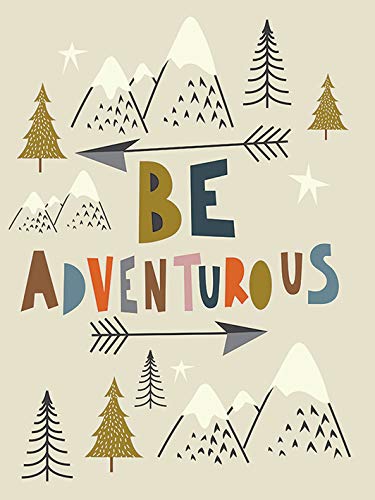 Nicola Evans WDC12177 30 x 40 cm (Adventurer) Canvas Print, Multi-Colour, 30 x 40 x 1.8 cm