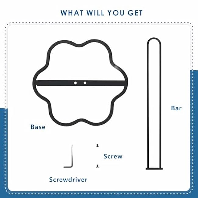 Paper Towel Holder Countertop, Kitchen Paper Towel Stand for Kitchen Organization and Storage, All Metal Sturdy Roll Dispenser, Black