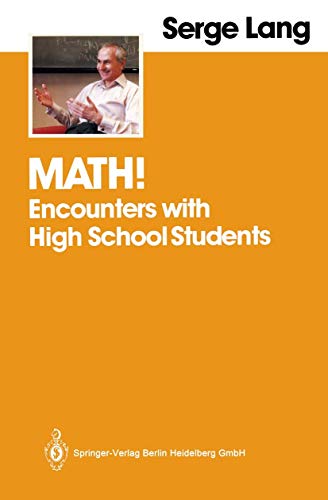 Math!: Encounters With High School Students