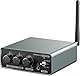 Bluetooth Ausgang Phono Vorverstärker, Phonograph Plattenspieler Vorverstärker mit Cinch Eingang für Vinyl Schallplattenspieler mit Phono/Line Level Ausgangsschalter 36 db/4 dB Verstärkung