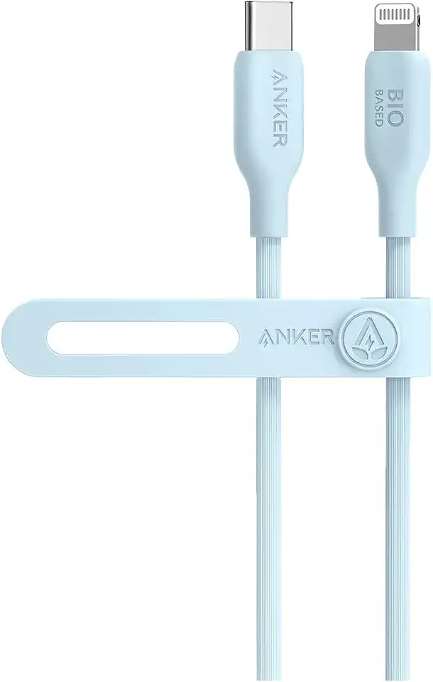 Anker Powerline Charging Cable, 0.9 Meter, Blue