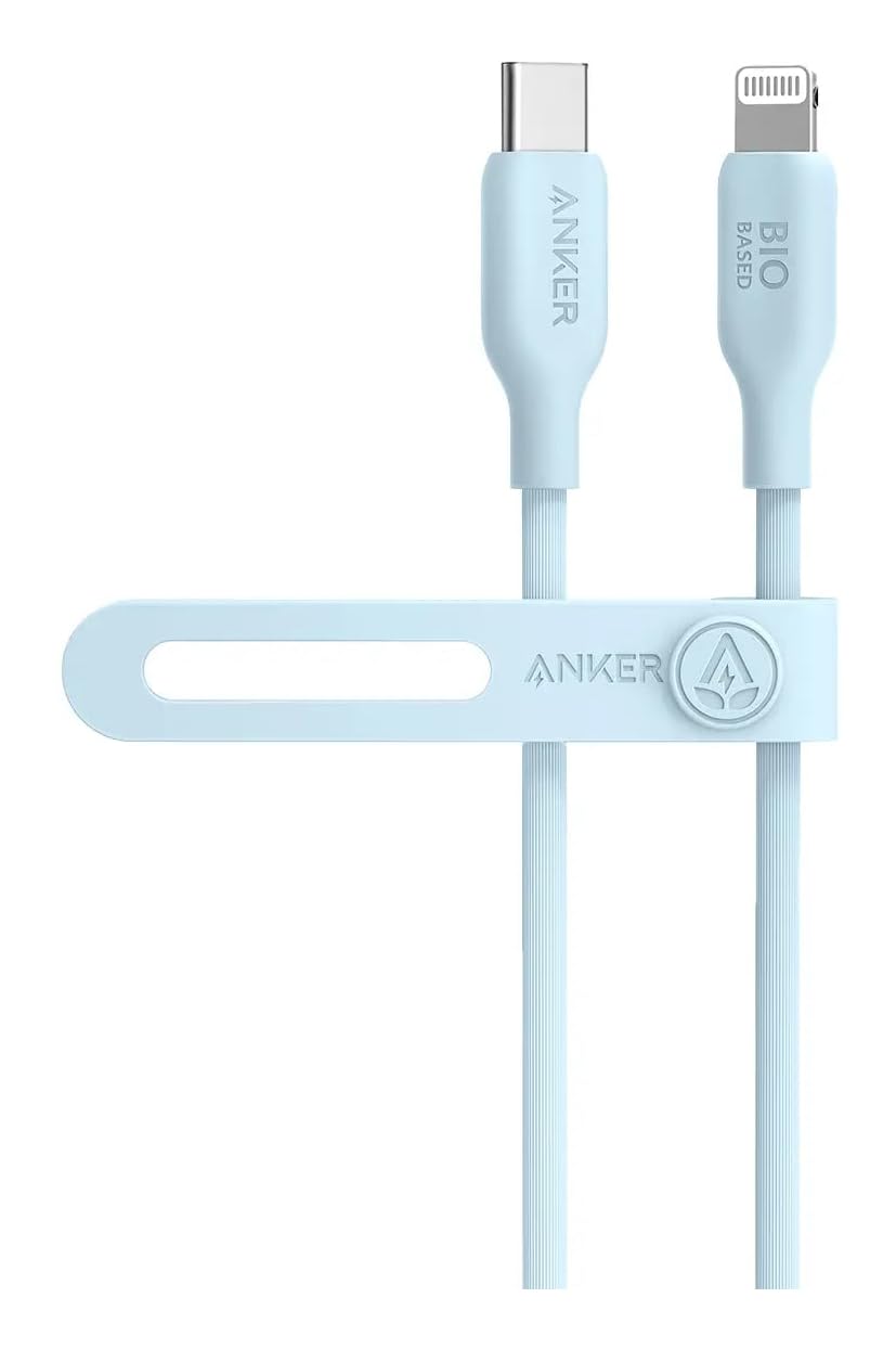 Anker PowerLine Charging Cable, 0.9 Meter, Blue