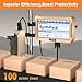 Automatic Inkjet Coding Machine for Production Line，Industrial Online Thermal Inkjet Printer with Double Printing Head for Expiry Dates, Batch Numbers, Barcodes, QR Codes, Logos (2 Nozzles, SL1)