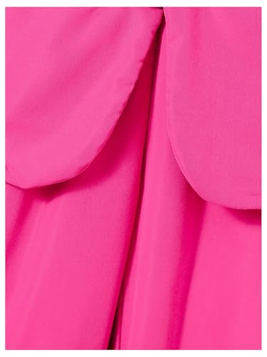 Image of Milumia Girl's 2 Piece Open Front Long Sleeve Blazer High Waisted Pants Set Hot Pink 8Y