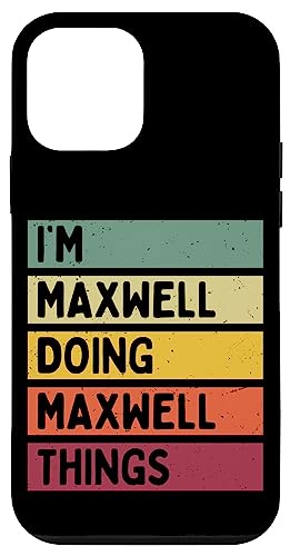 I'm Maxwell Doing Maxwell Things �ʔ������� �X�}�z�P�[�X iPhone 12 mini �p