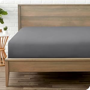 Bare Home Fitted Bottom Sheet Queen...