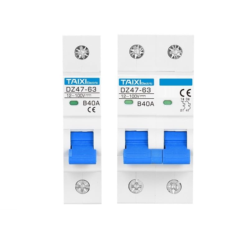 Disyuntor CC 2P 63A: Interruptor protector de batería para coche eléctrico de 48V