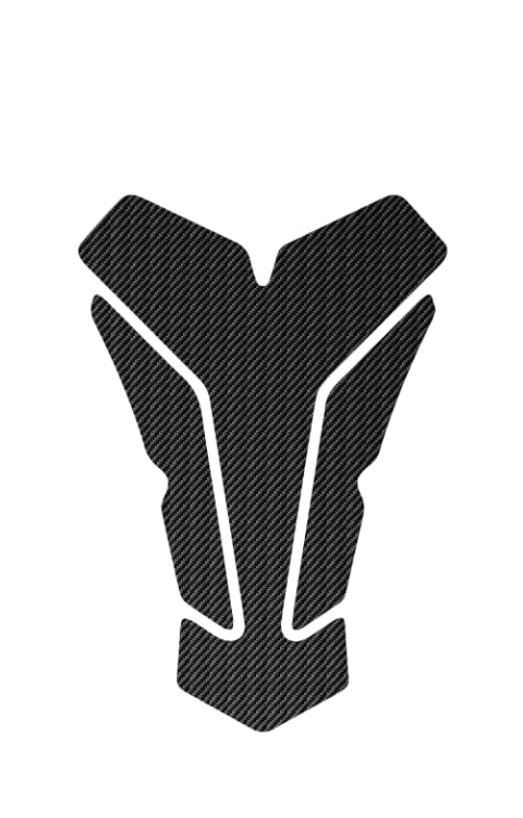 Grayfixx Carbon Fiber Design Tank Pad | 3D Epoxy Tank Pad, Sleek & Durable, Waterproof, Pack of 1-image-48
