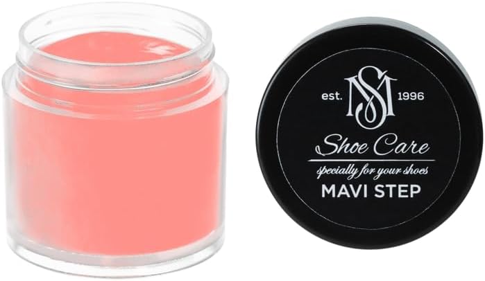 Nutritive Leather Spray - NCS S 0550-Y90R Geranium Pink - Deep Conditioning & Shoe Color Restoration for Smooth Leather by MAVI STEP - 1.70 fl oz / 50 ml