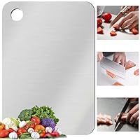 Double Sided Food-Grade Titanium Cutting Board (11.8