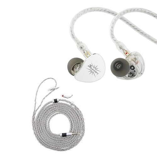 Écouteurs Kiwi Ears Belle câble Tripowin Zonie 2m intra-auriculaires IEM